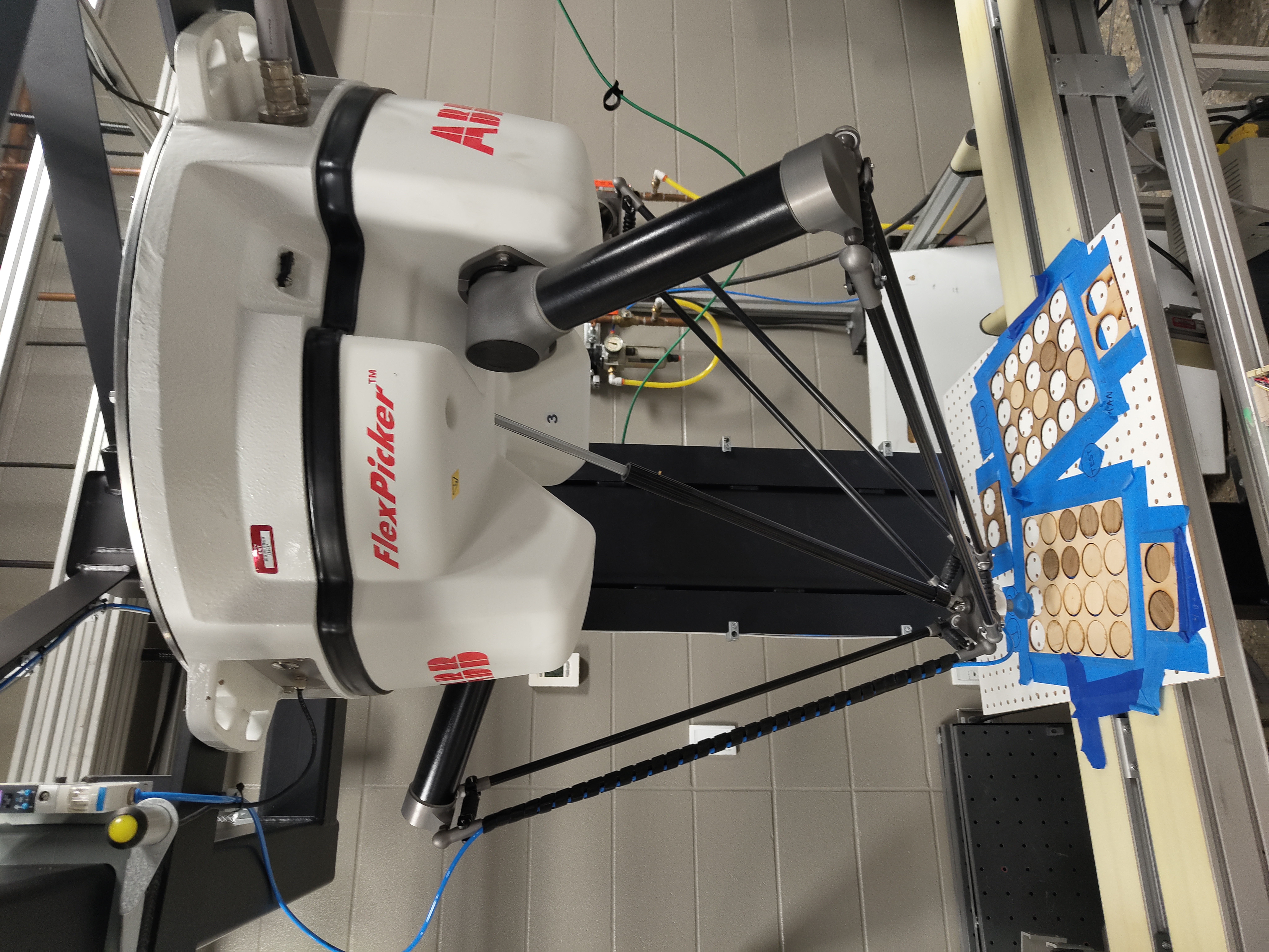 ABB robotics food handling cell